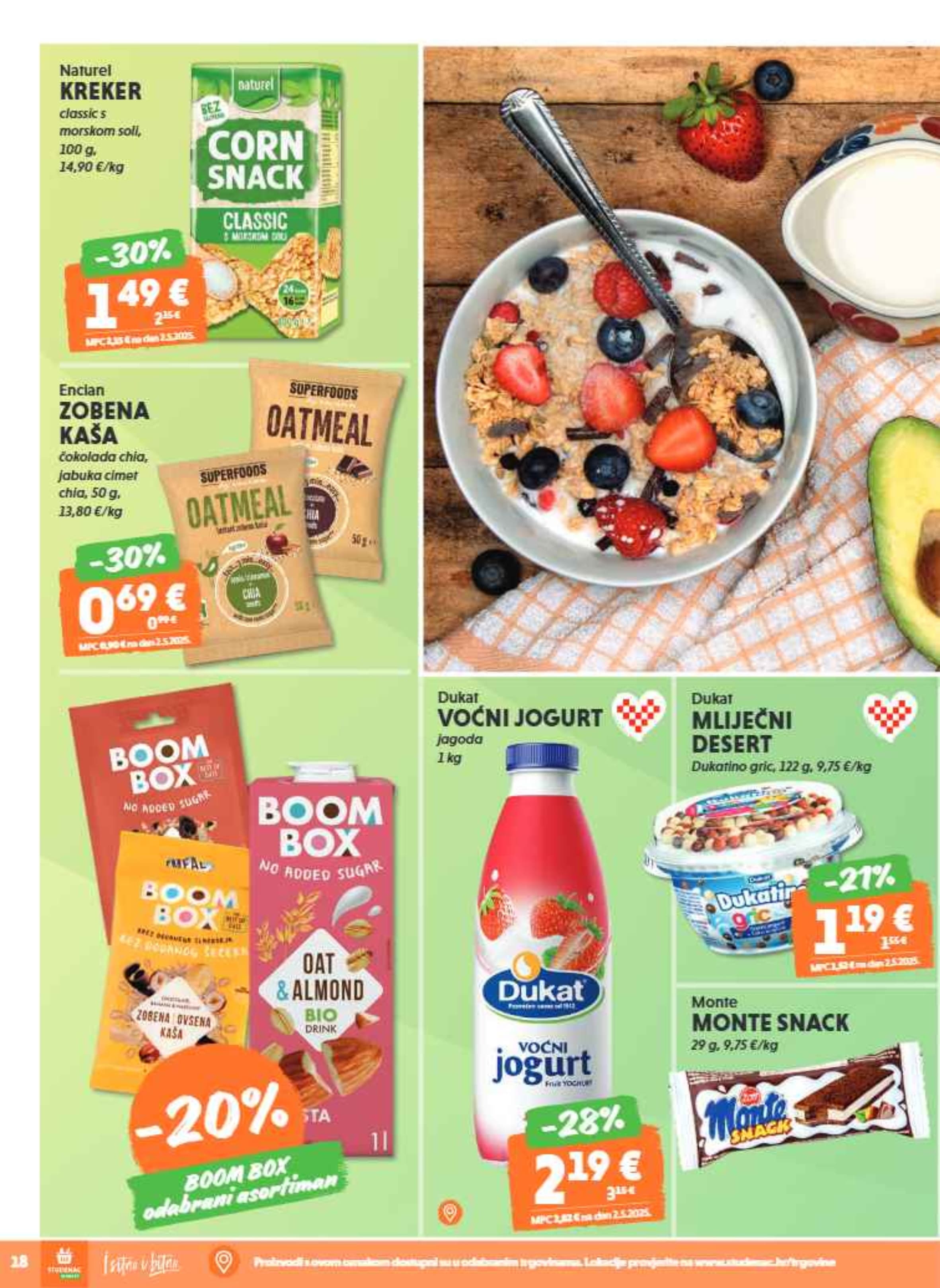 Stranica 18. Studenac kataloga - Akcije od 29.10. do 04.11.2025.
