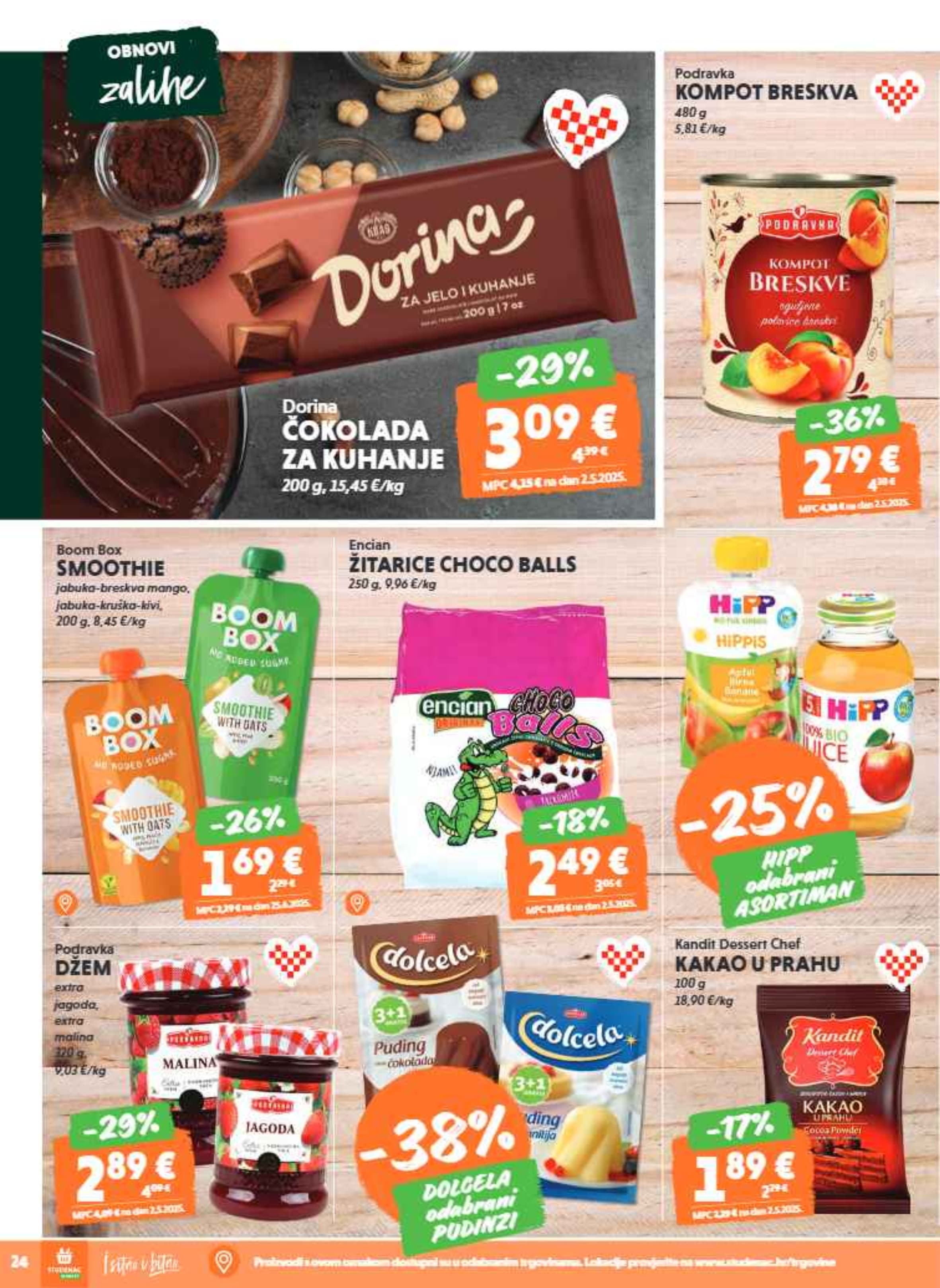 Stranica 24. Studenac kataloga - Akcije od 29.10. do 04.11.2025.