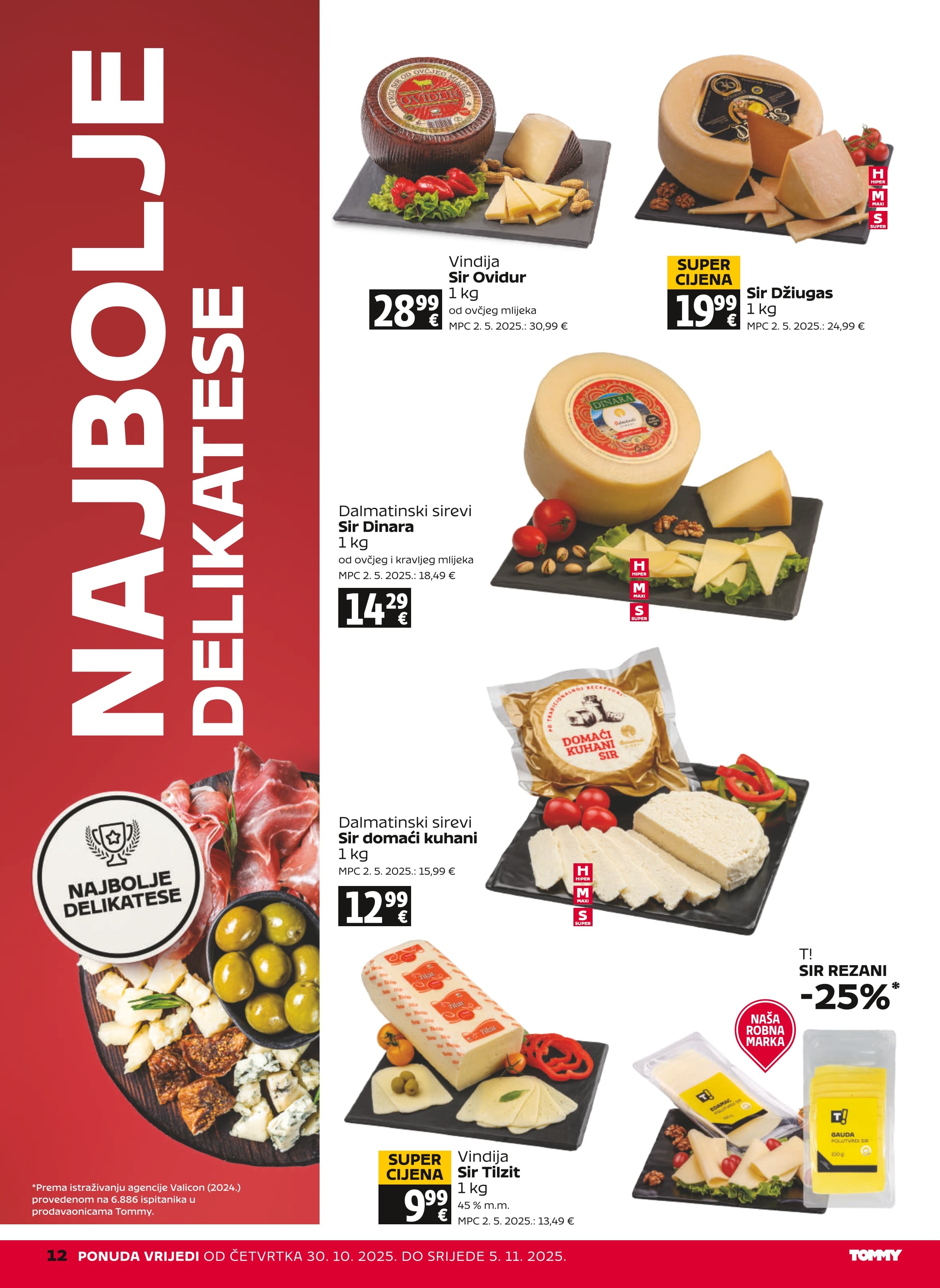 Stranica 12. Tommy kataloga - Akcije od 30.10. do 05.11.2025.