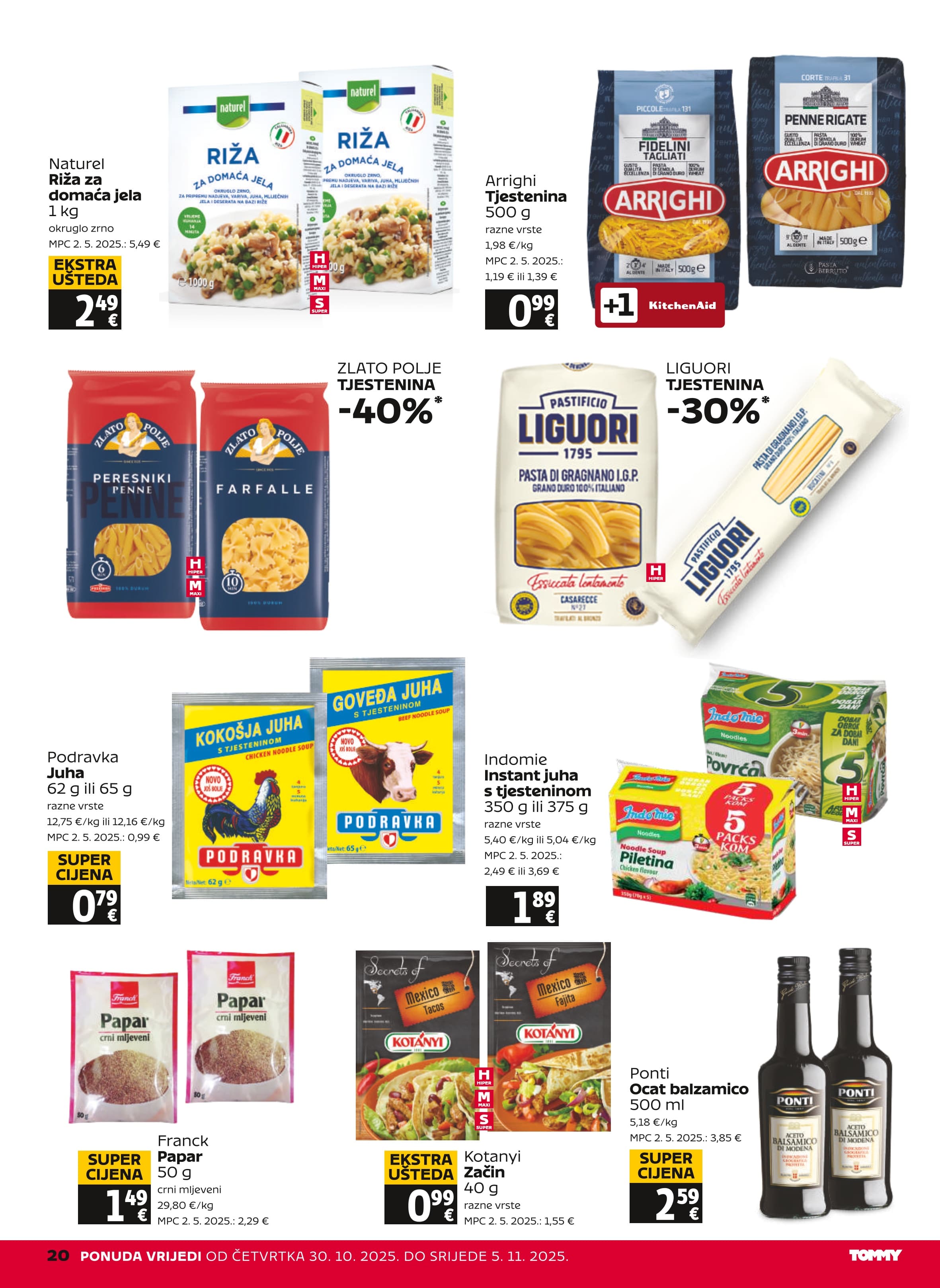 Stranica 20. Tommy kataloga - Akcije od 30.10. do 05.11.2025.