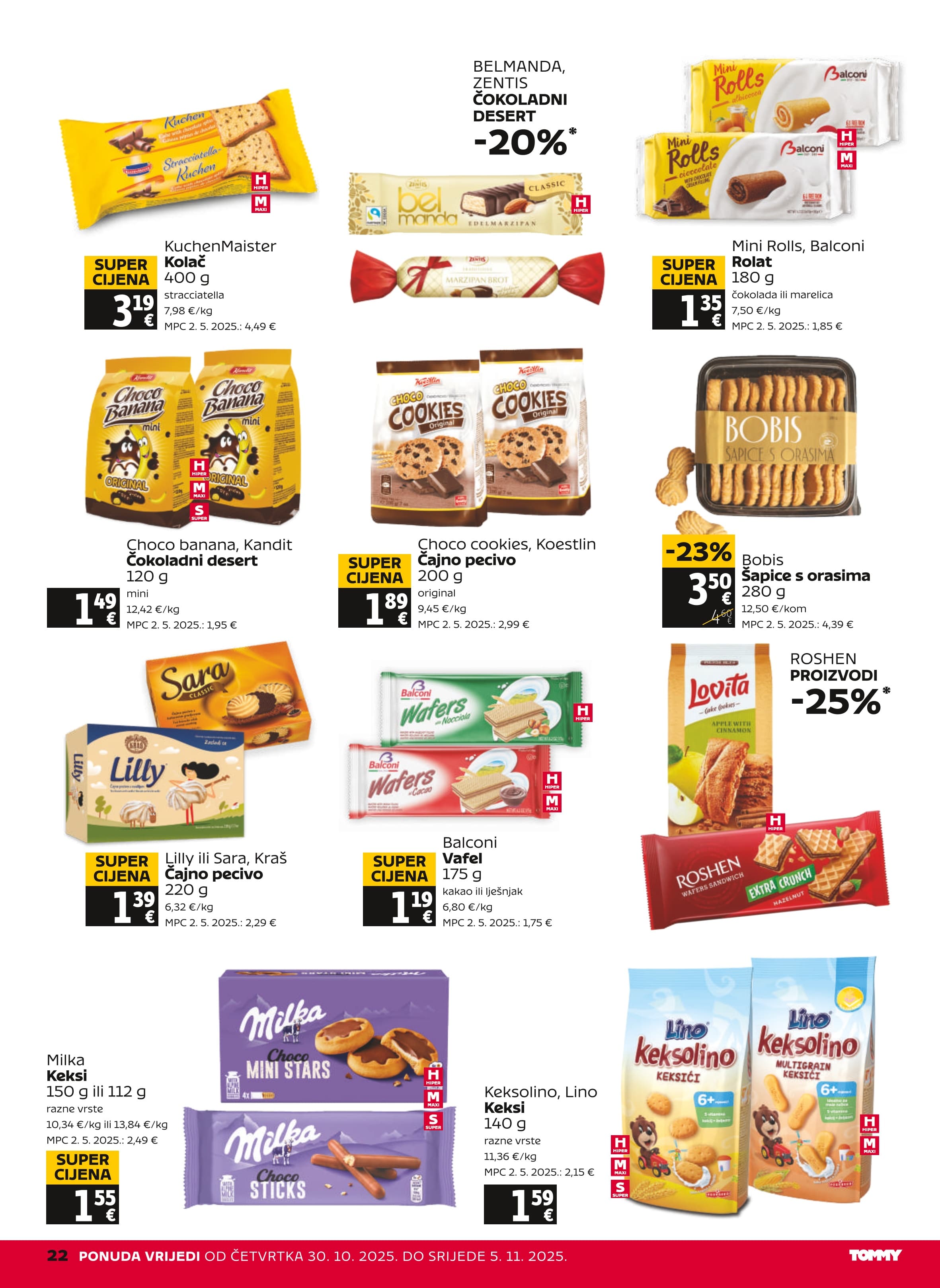 Stranica 22. Tommy kataloga - Akcije od 30.10. do 05.11.2025.