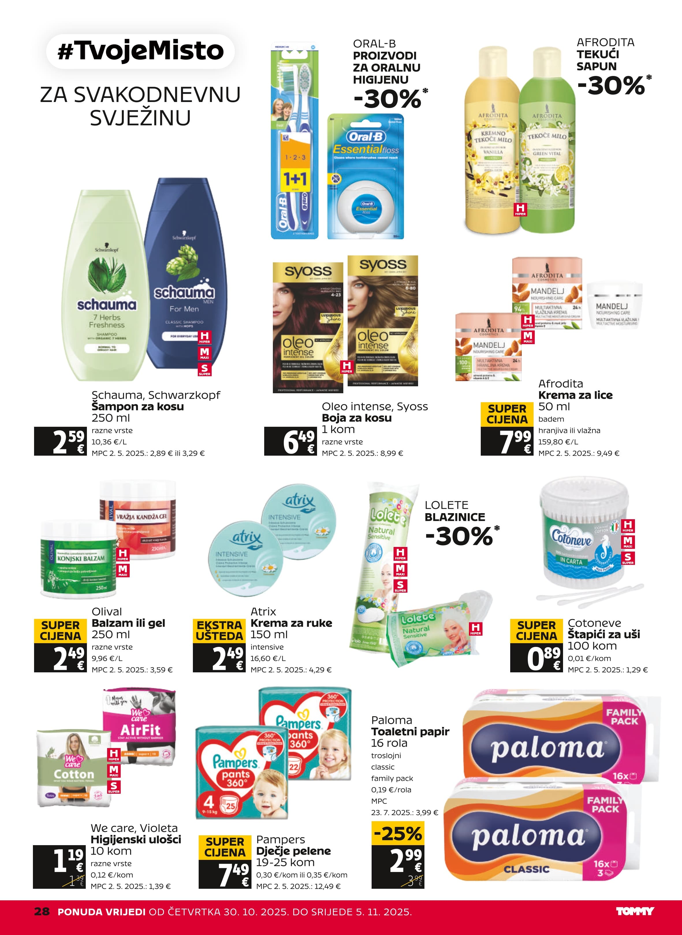 Stranica 28. Tommy kataloga - Akcije od 30.10. do 05.11.2025.
