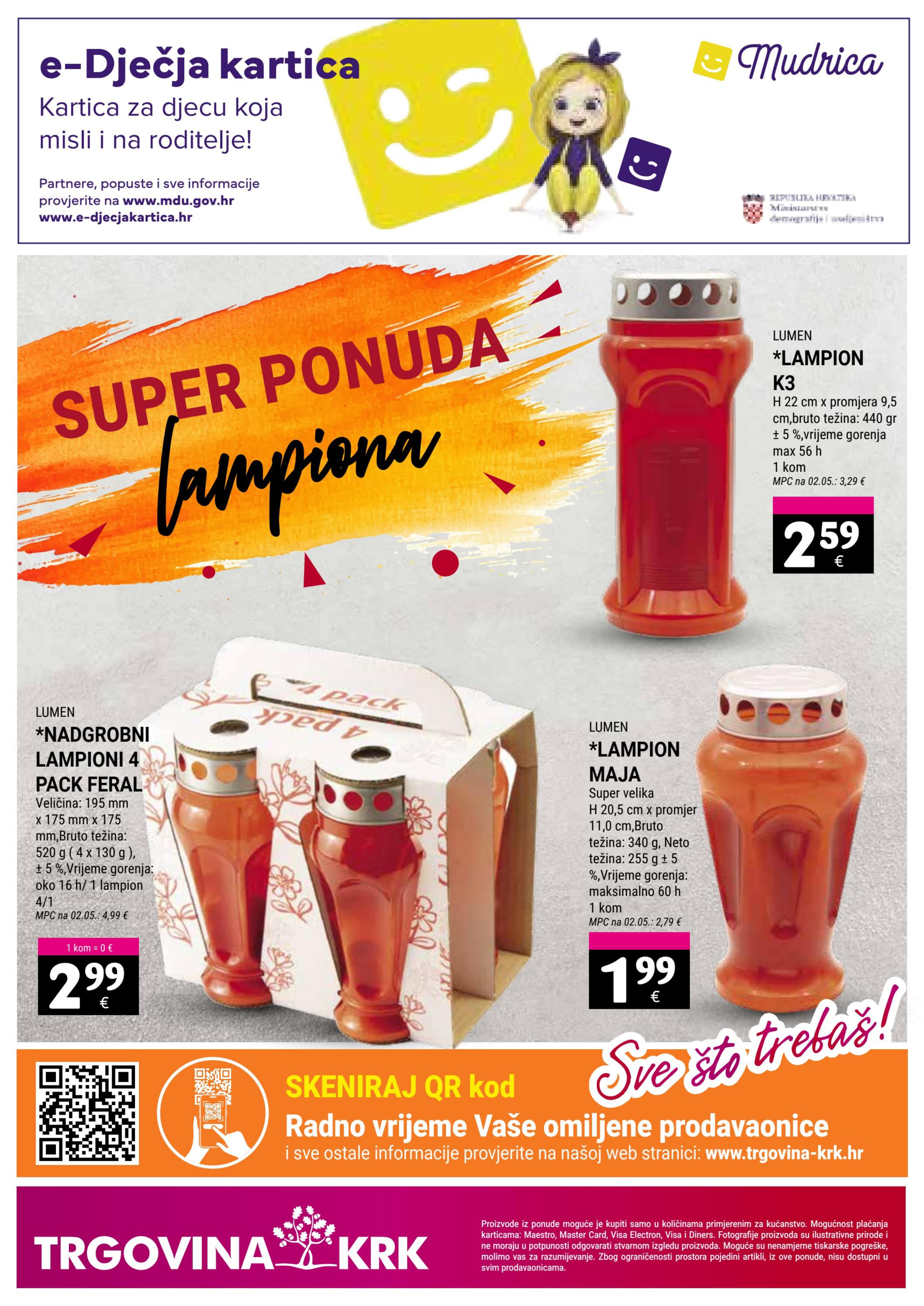 Stranica 11. Trgovina Krk kataloga - Akcije od 16.09. do 30.09.2025.