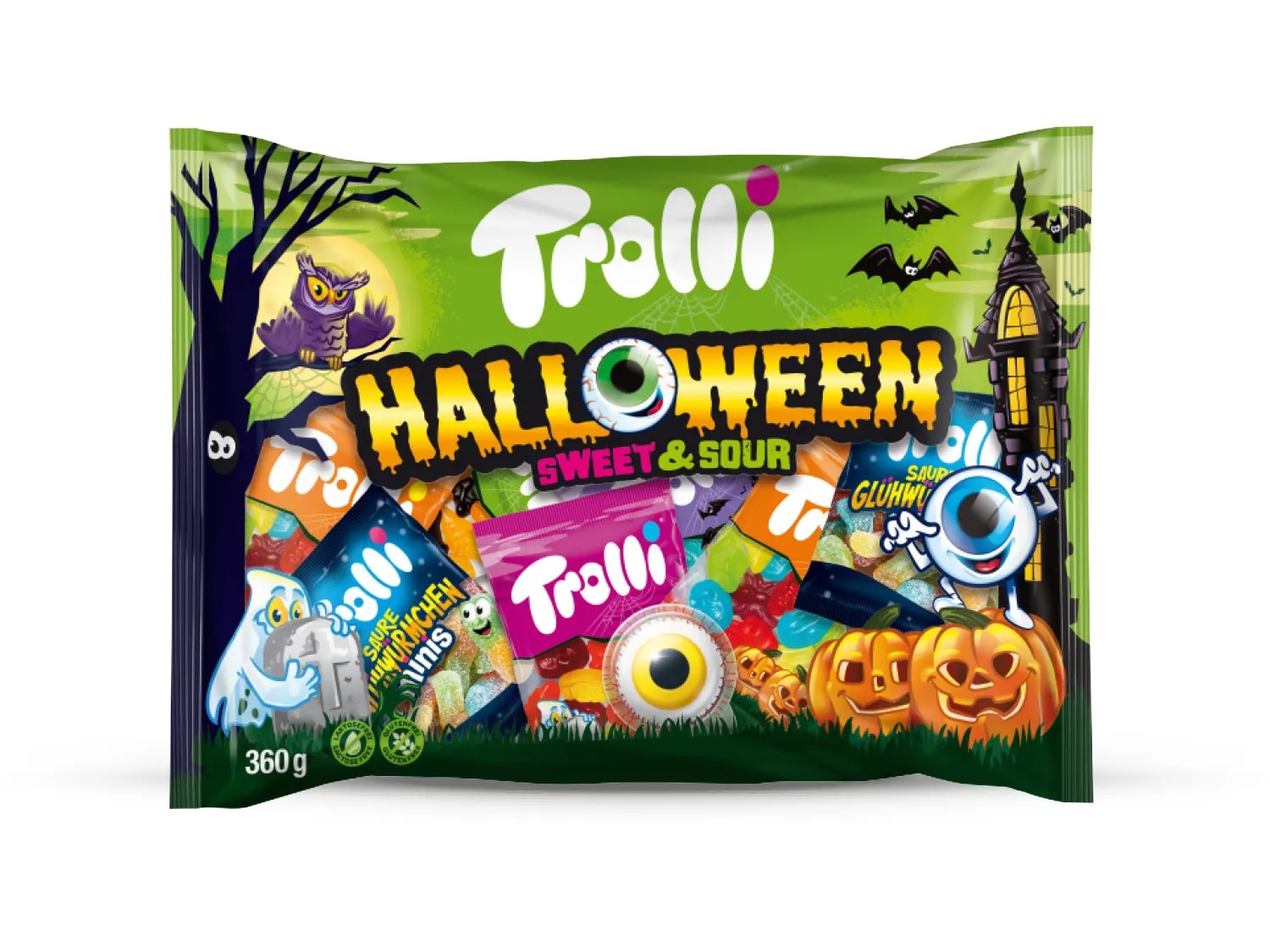 Trolli Halloween gumeni mix 360 g Trolli