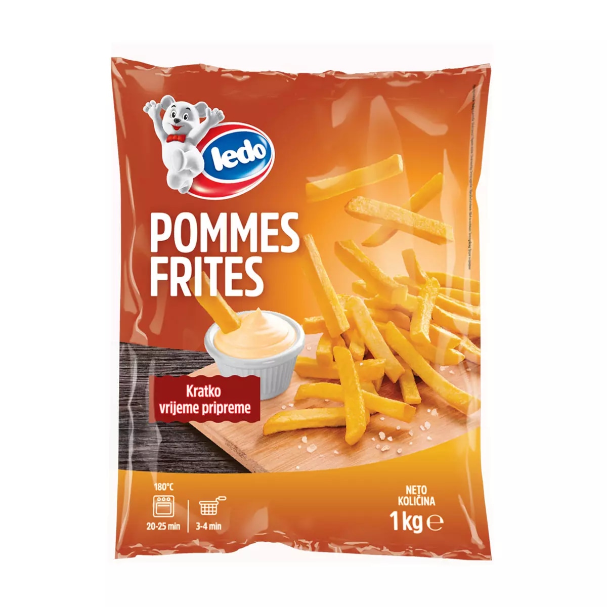 Ledo Pommes Frites 1 kg