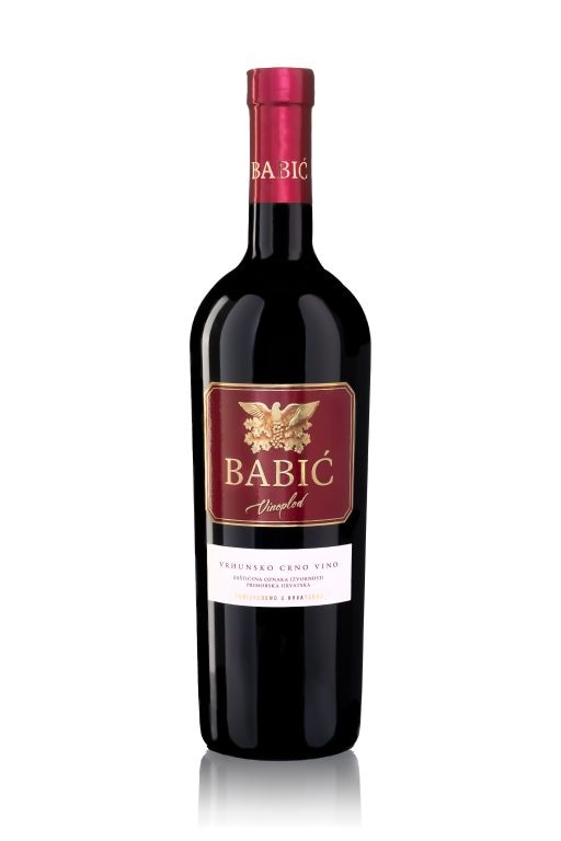 Babić, Vinoplod Vino crno 0,75 L
