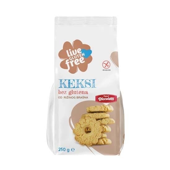 BISCOLETTI Keksi 250 g