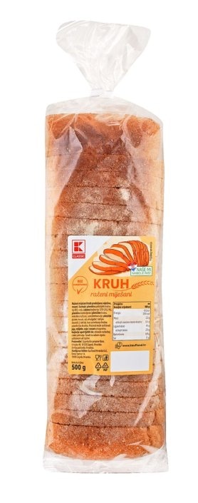 Kruh kukuruzni miješani rezani 600 g
