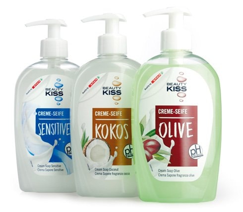 Beauty Kiss tekući sapun s pumpicom 500 ml