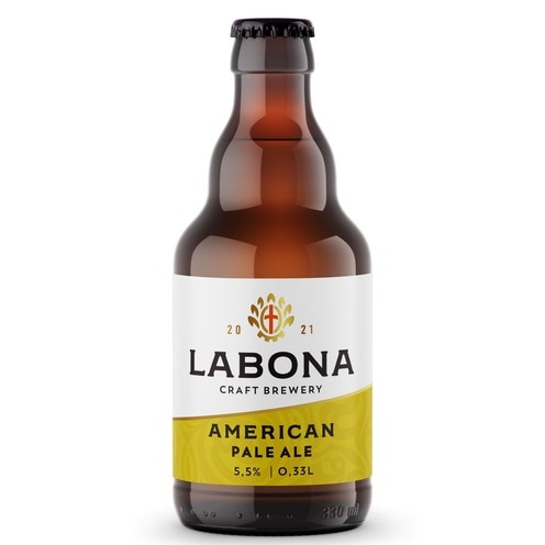 Labona pivo American Pale Ale 0,33 l Labona Craft Brewery