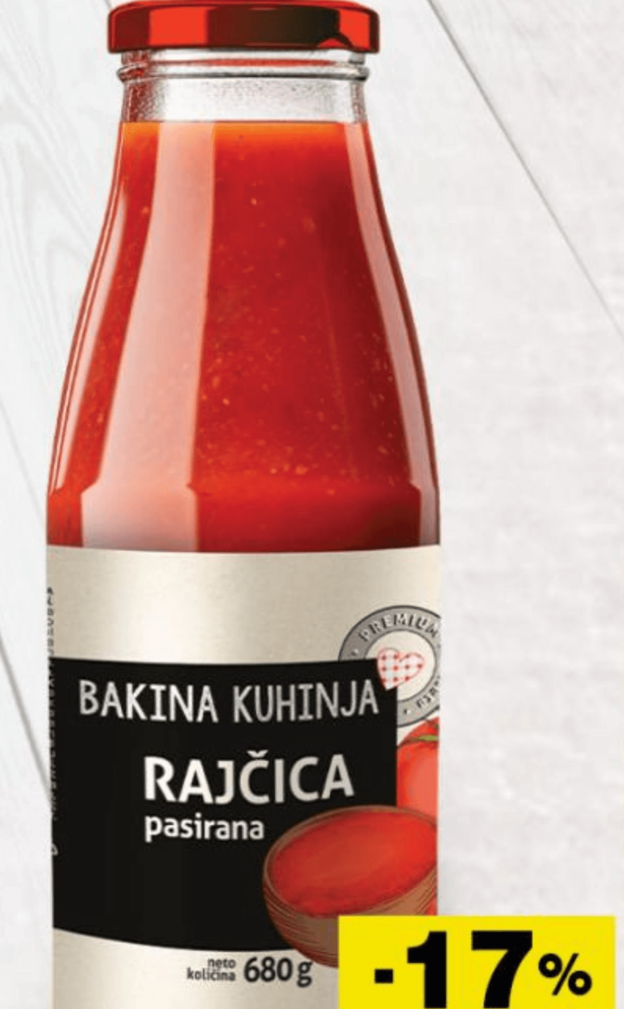 Bakina Kuhinja Pasirana Rajčica 680 g