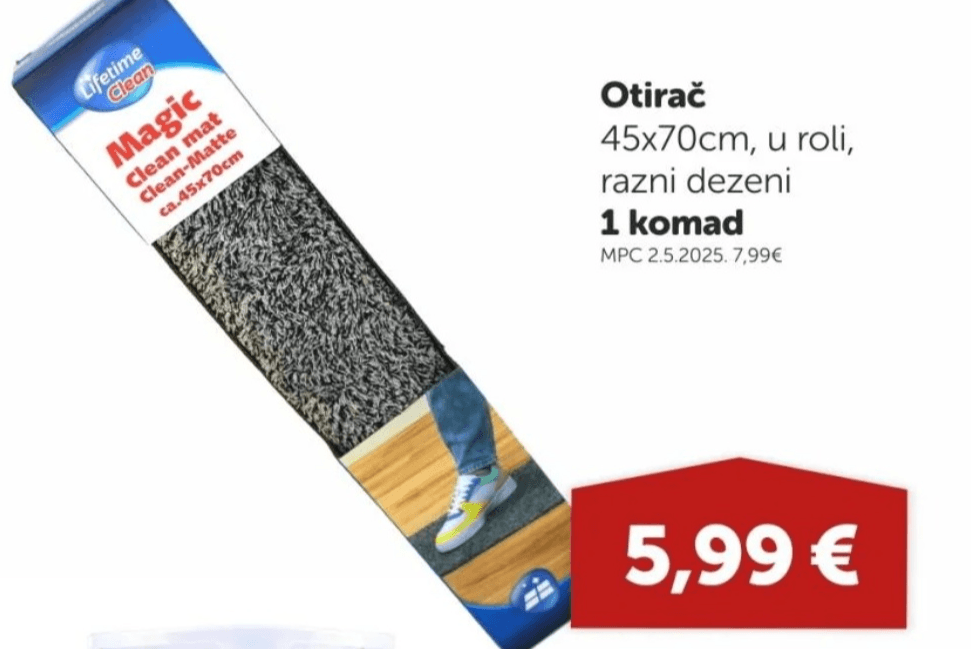 Otirač Magic Clean mat 1 komad