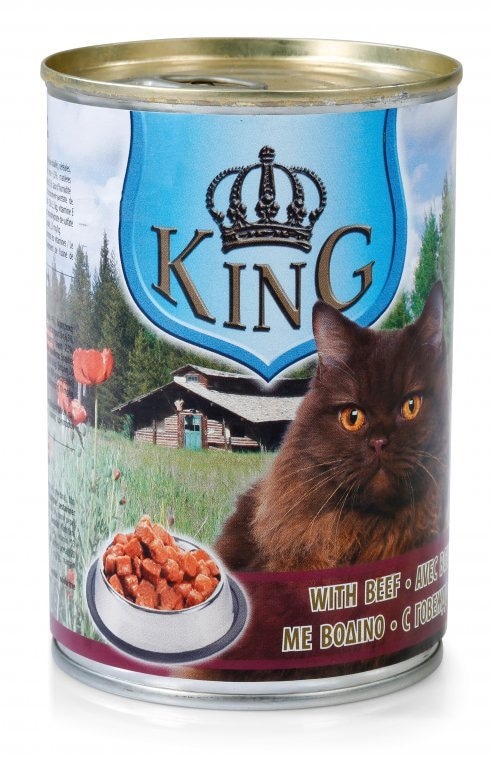 King hrana za mačke / pse 415 g KING