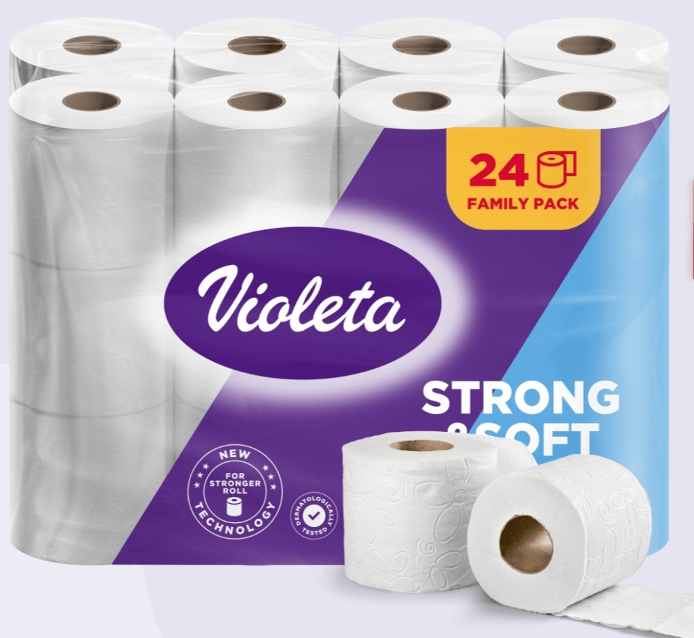 Toaletni papir Violeta 24/1