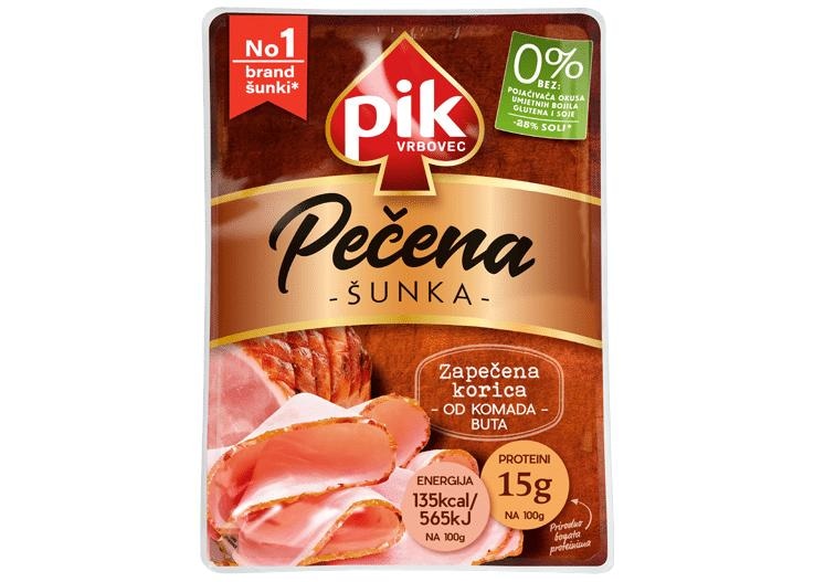 Pik Vrbovec Pečena šunka 125 g Pik Vrbovec