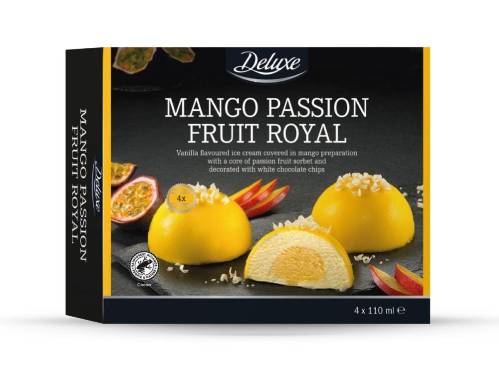 Mango Passion Fruit Royal desert 4 x 110 ml