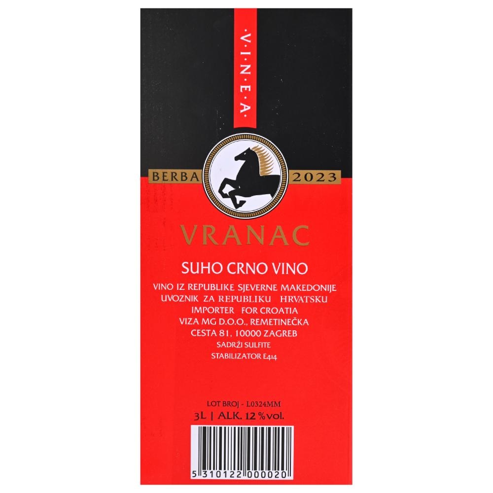 Vino Vranac Vinea 3 I