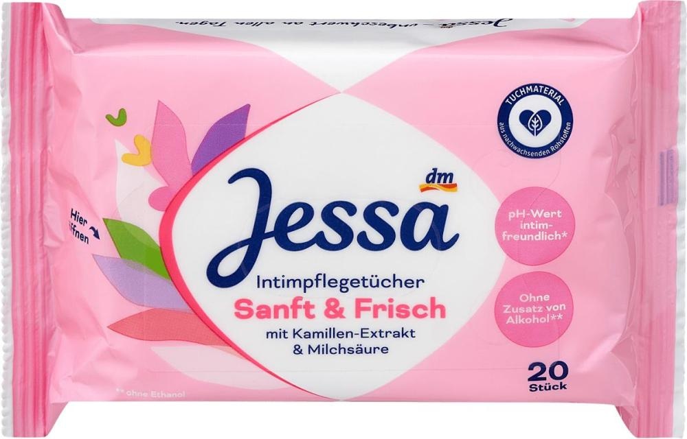 Jessa maramice za intimnu njegu 20 kom.