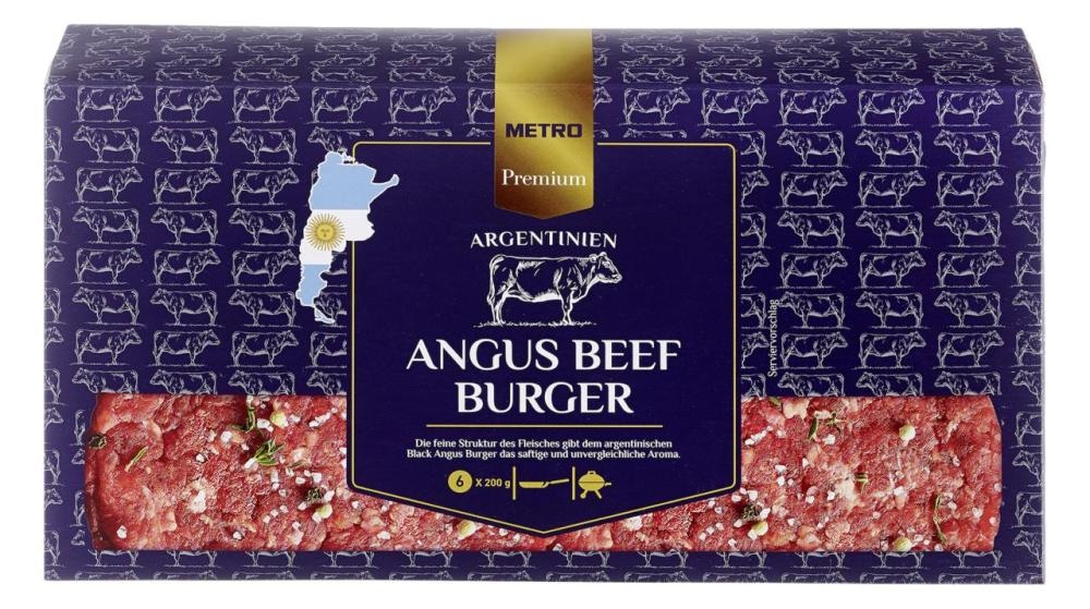 Metro Premium Burger od irske janjetine 6x200 g METRO Premium