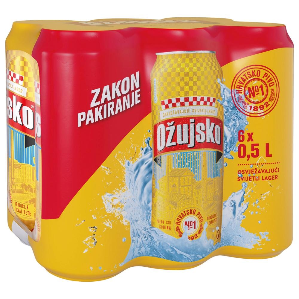 Pivo Ožujsko 0,5 l