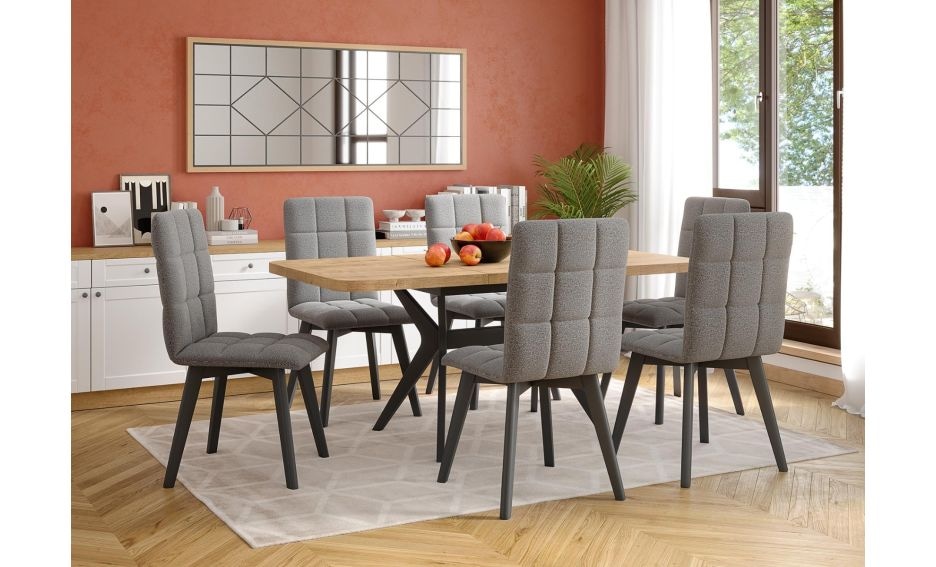 Davos, razvlačni stol za 8 osoba, 160(210) x 90 cm Davos