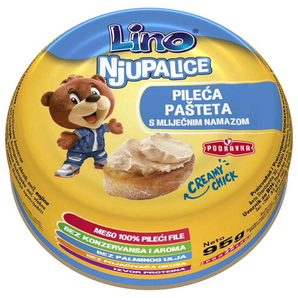 Lino Njupalice Pašteta 95 g
