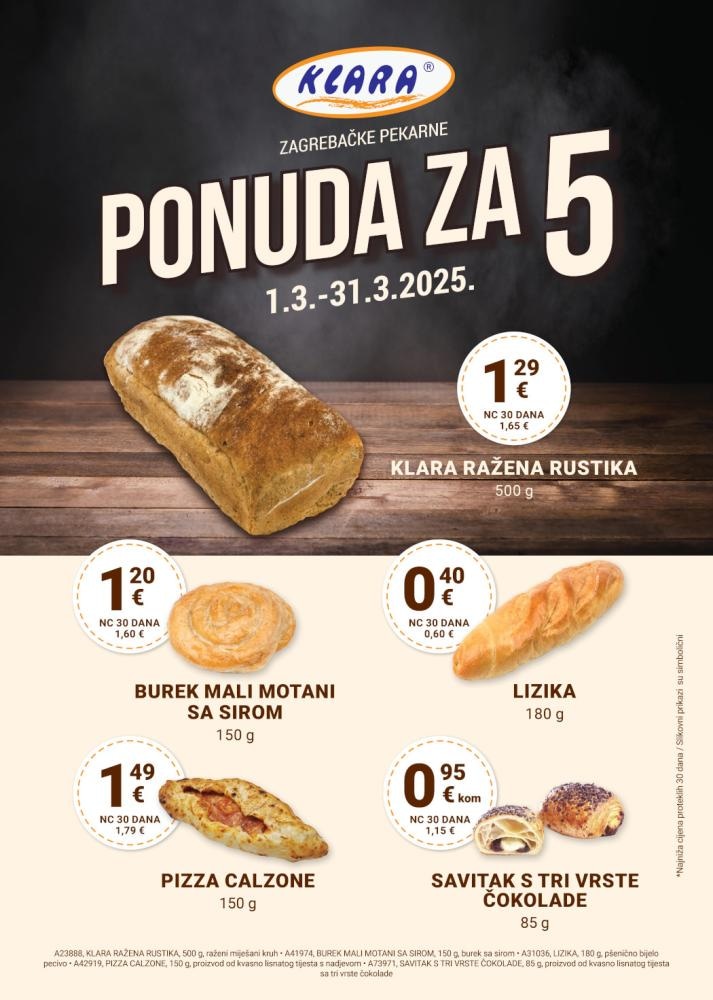 Klara pizza calzone 150 g