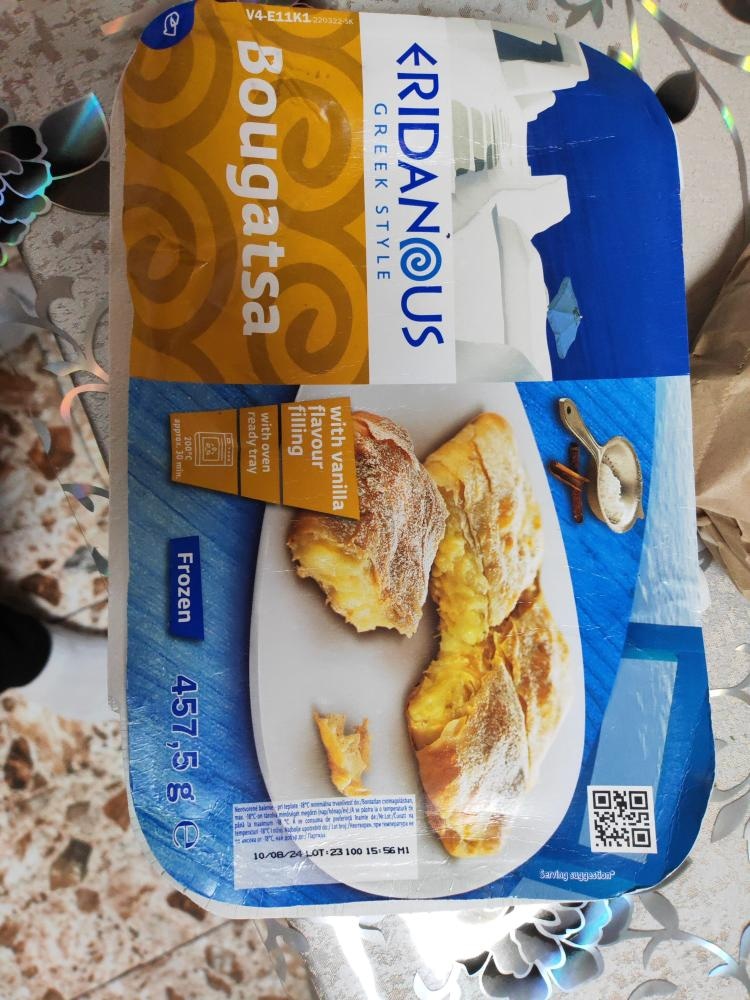 Bougatsa punjena vrhnjem Ridanous 450 g Ridanous