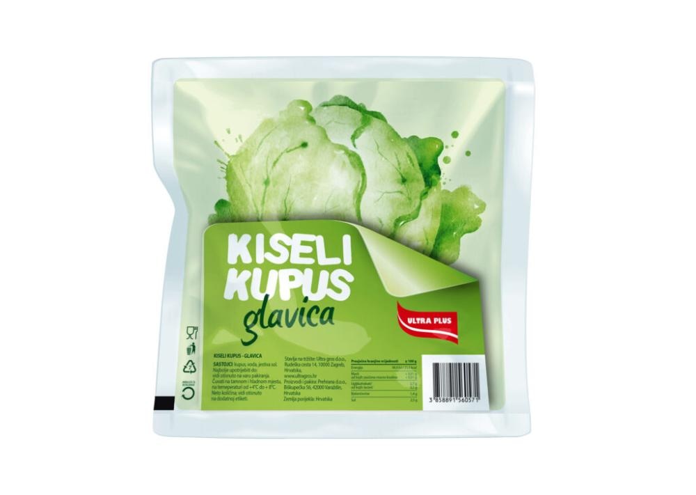 ULTRA PLUS Kupus kiseli glava