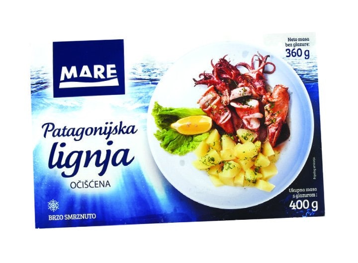 Lignja patagonijska očišćena 400 g