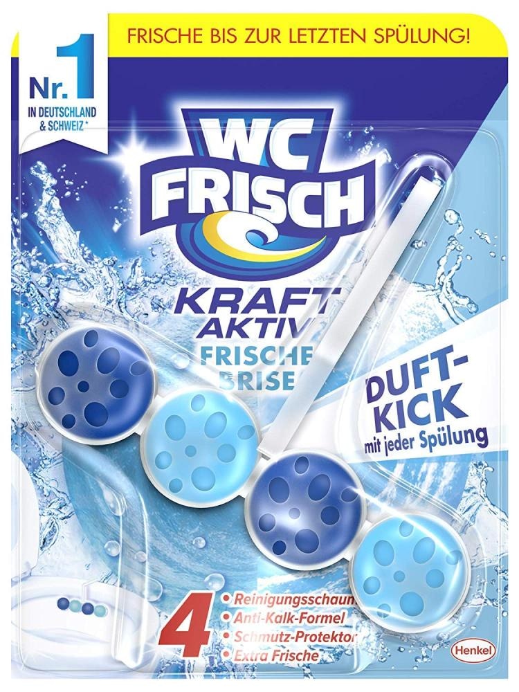WC Frisch Kraft Aktiv osvježivač WC školjke 3x50g