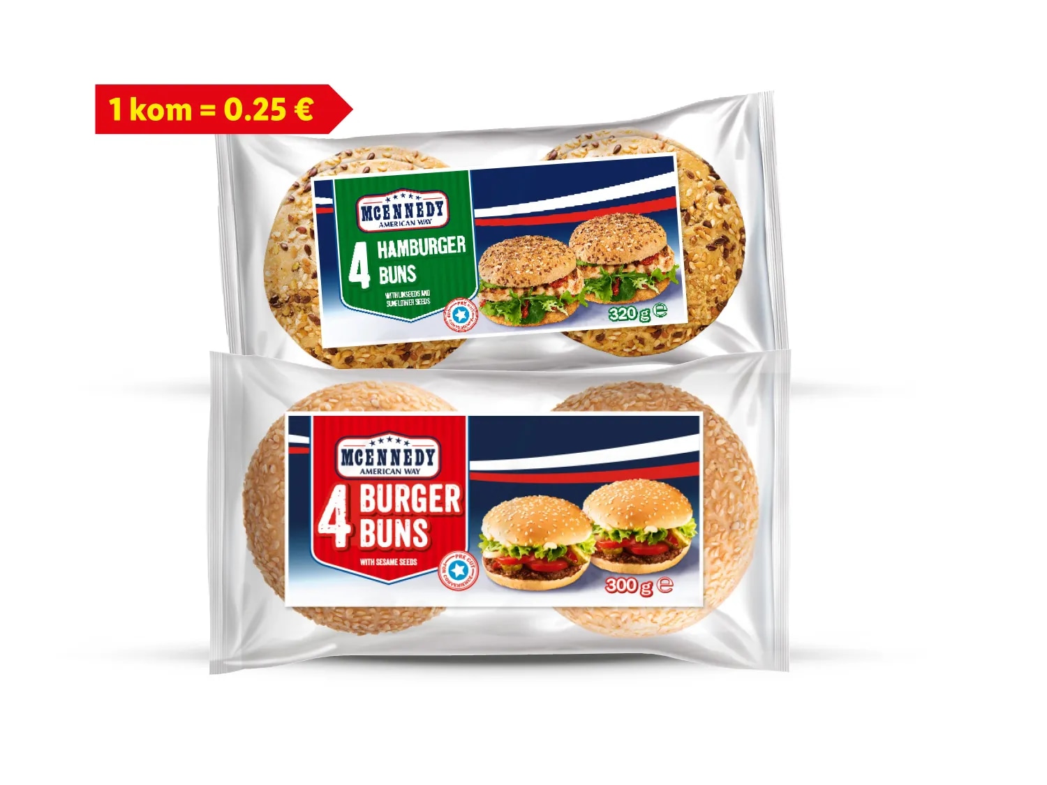 Hamburger pecivo 300 g ili 320 g