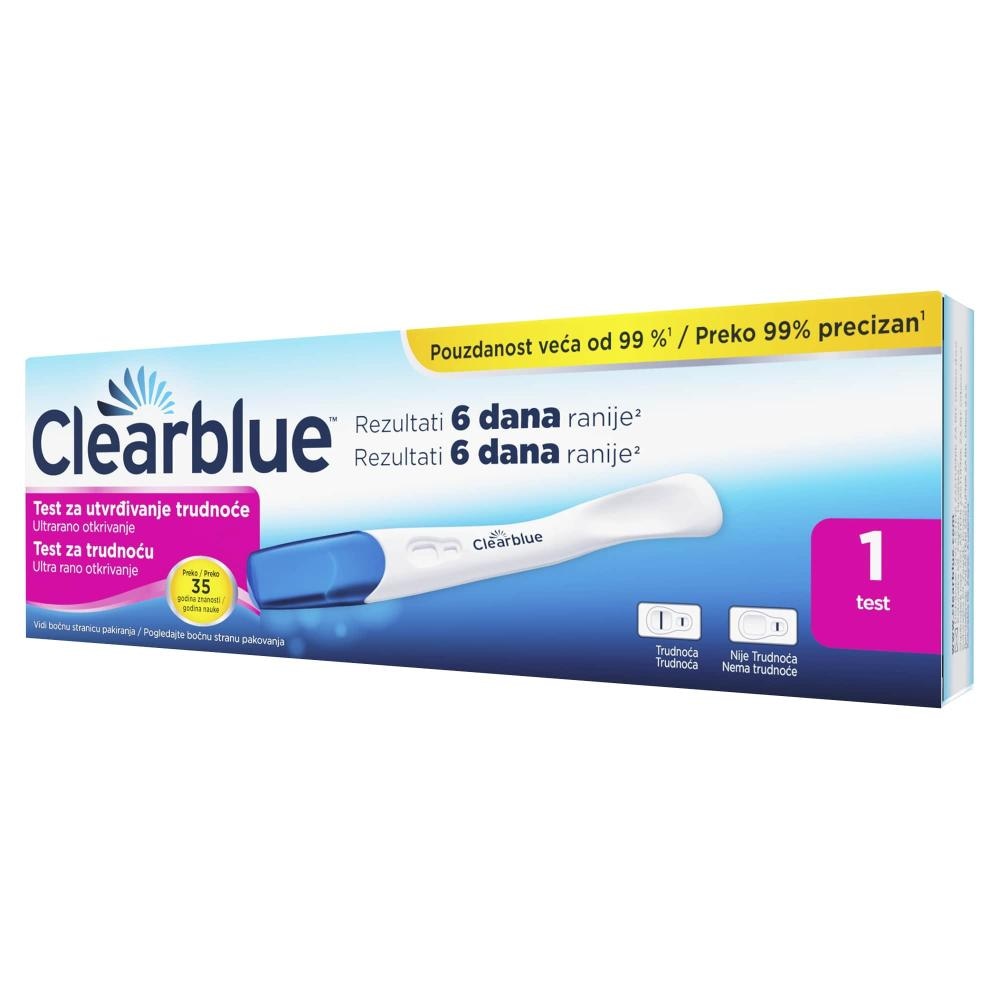 Clearblue rani test za trudnoću 1 kom.