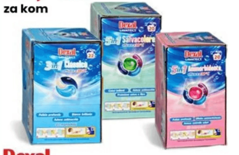 Gel kapsule za rublje 5u1