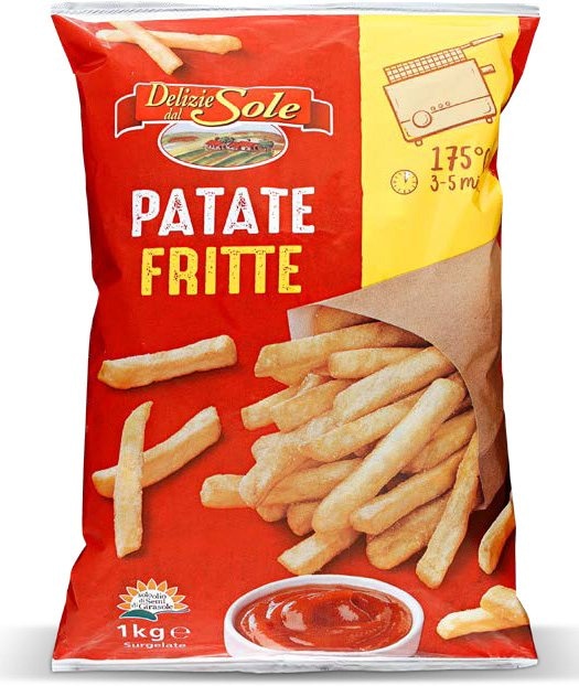 Pommes frites predprženi 1 kg