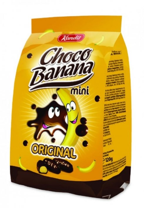 Choco banana, Kandit 120 g