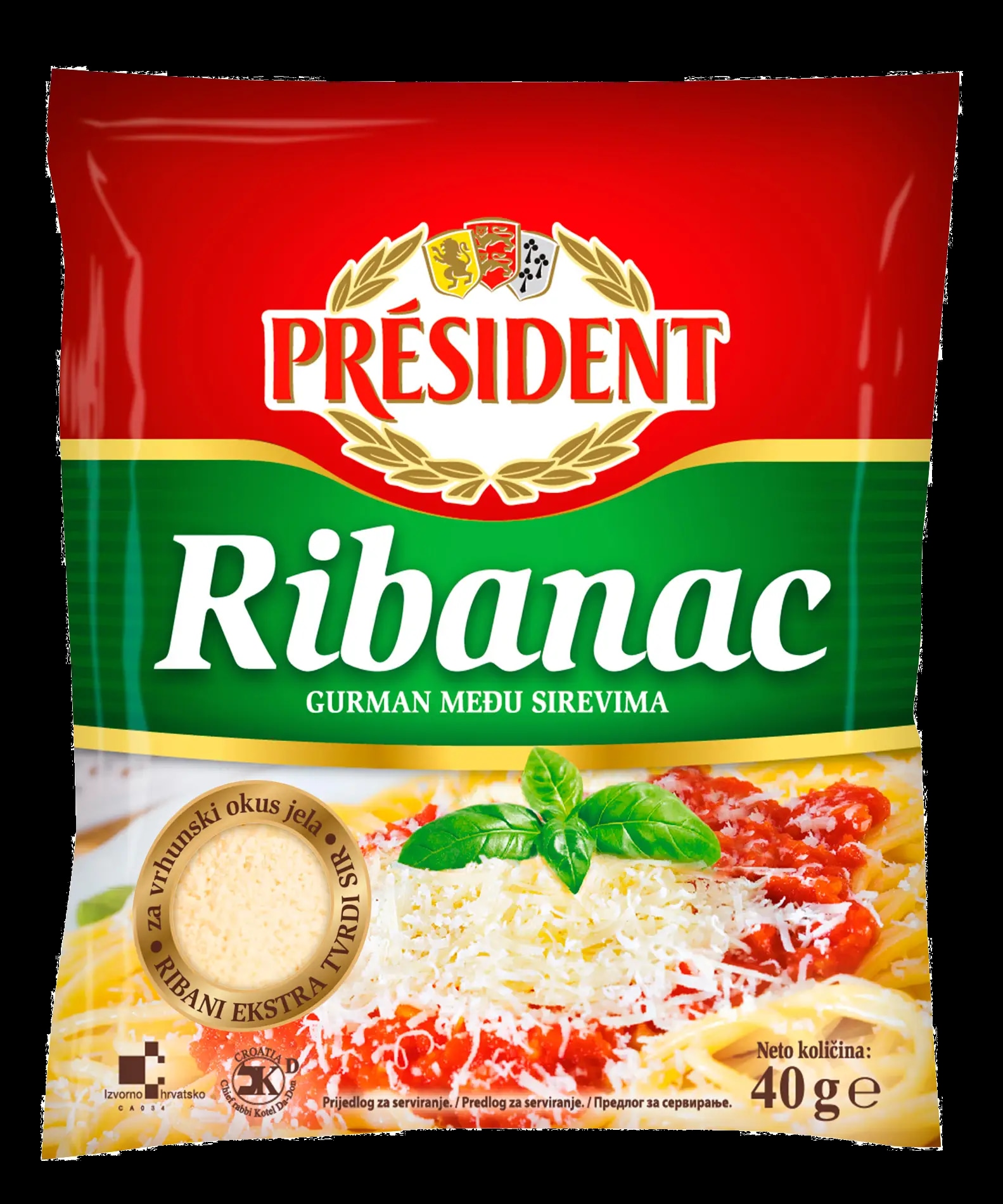 President Sir Ribanac 3x40 g