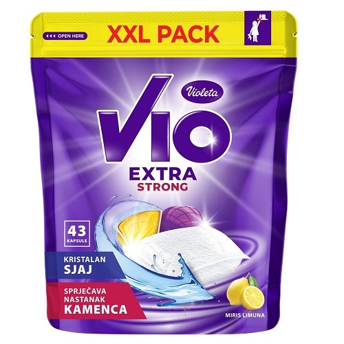 VIO Strong tablete za posuđe 43 kom.