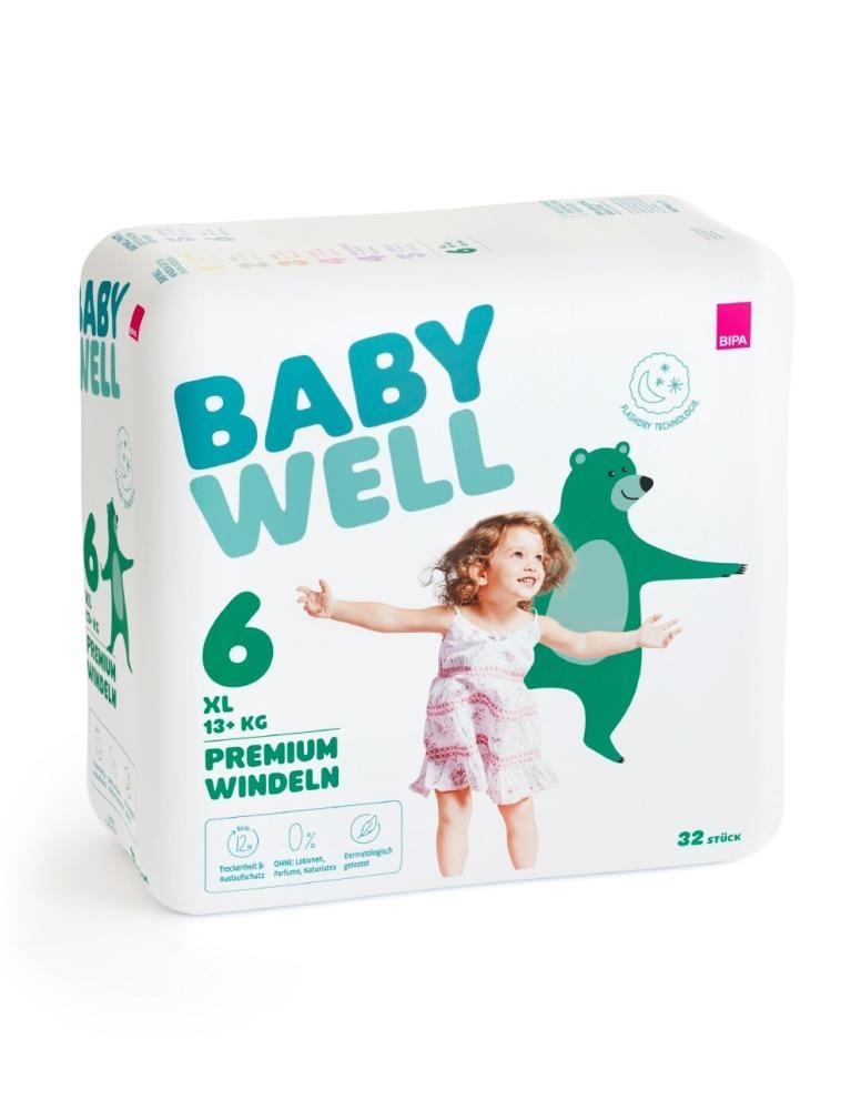 BABYWELL Premium pelene xl veličina 6, 32/1