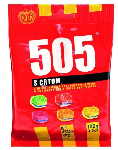 Bomboni Kraš od 80 g do 400 g
