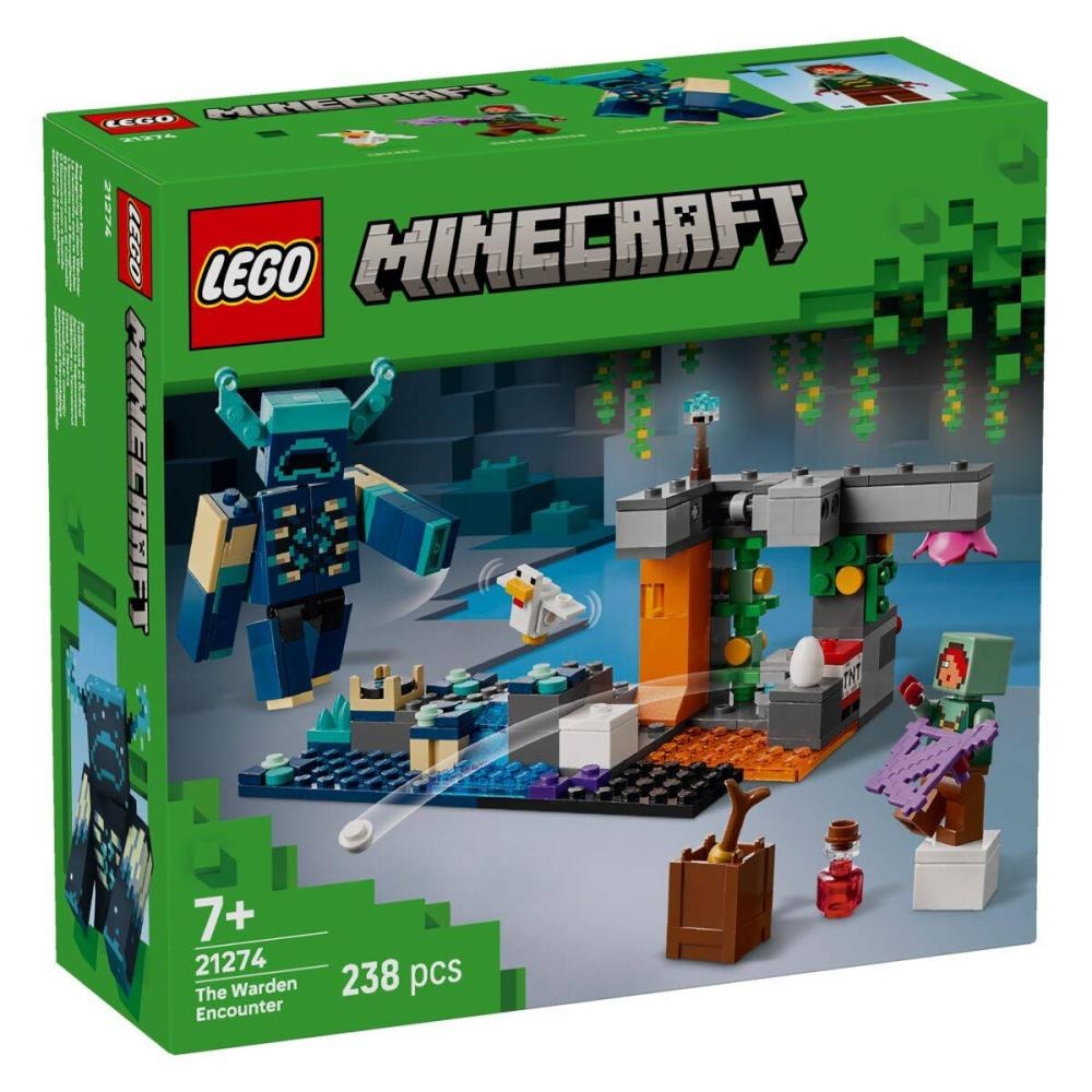 LEGO MINECRAFT 21274 Susret s nadzornikom