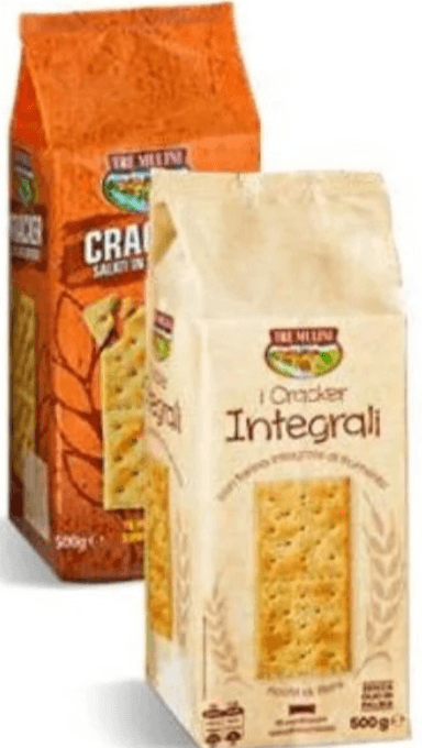 Tre Mulini Krekeri Slani/Integralni 500 g