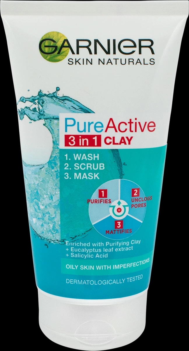 Garnier Pure Active 3u1 gel za čišćenje lica 150 ml
