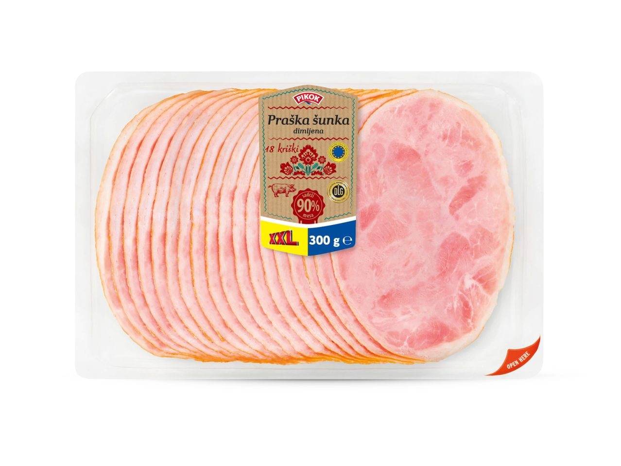 Pikok Praška šunka XXL 300 g