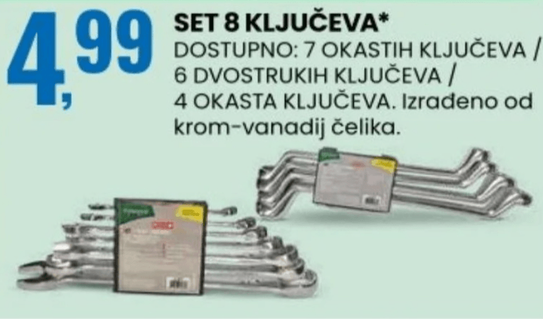 Set ključeva 8