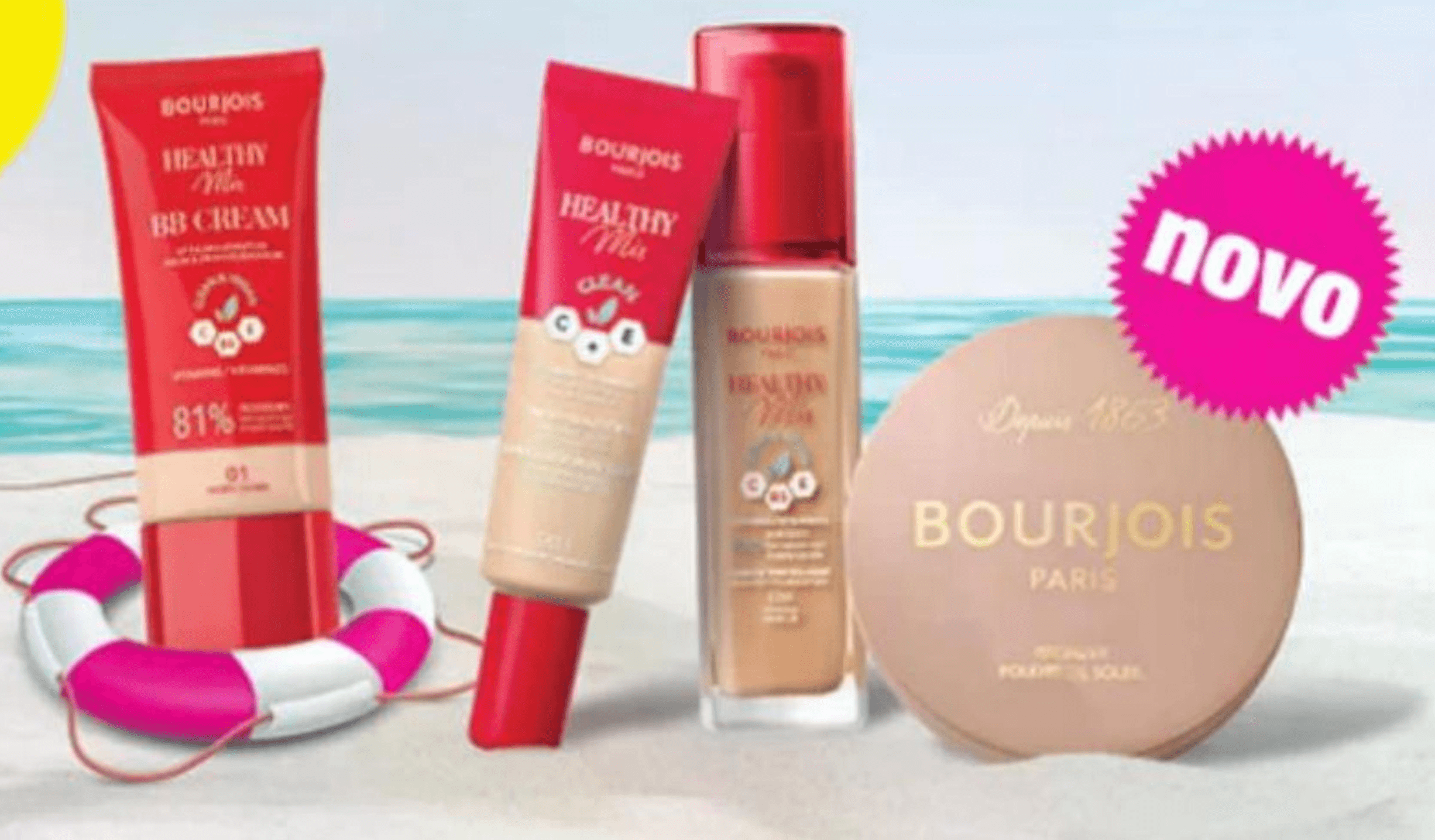 Odabrani Bourjois proizvodi dekorativne kozmetike za lice