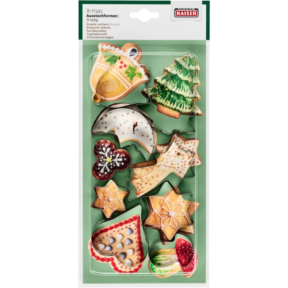 Kaiser Modlice za kekse Xmas 10 KOM