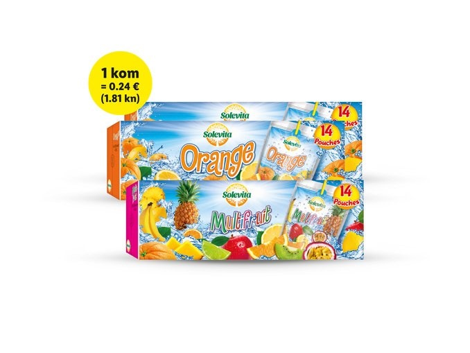 Solevita multivitaminski sok 14 x 0.2 L