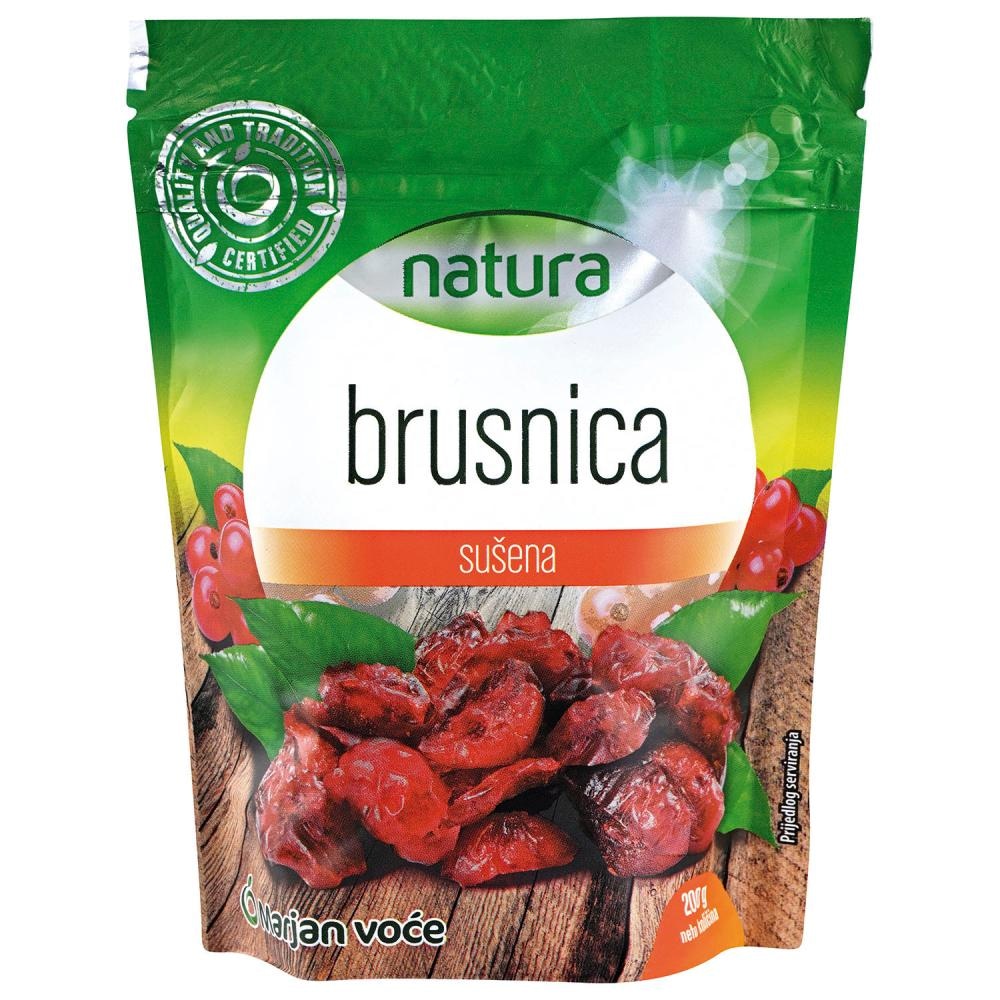 Natura Brusnica sušena 200 g