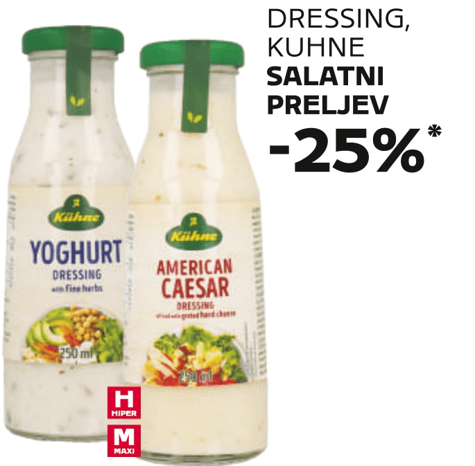 Kuhne Salatini Preljev 250 ml Kühne